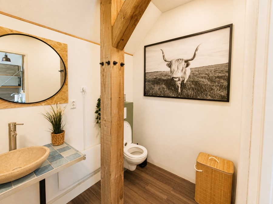 Badkamer met toilet - badkamer 1