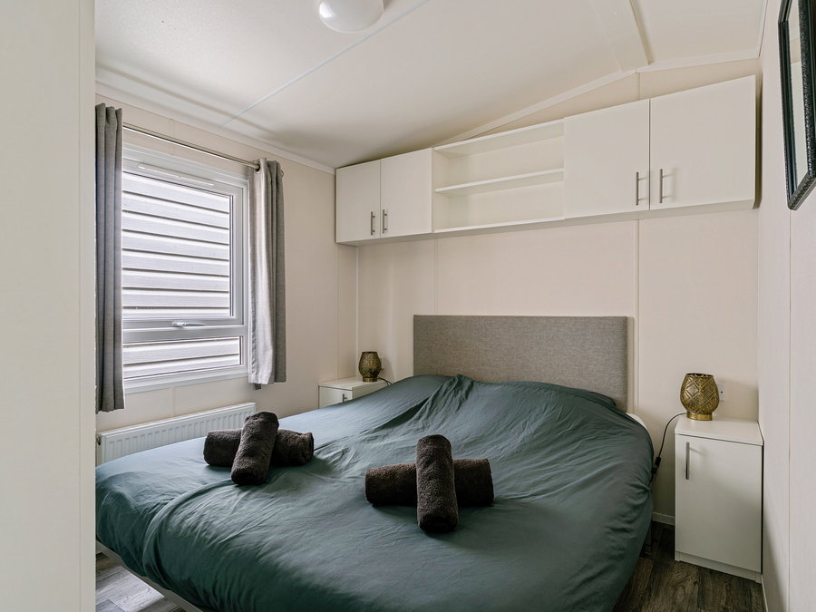 Comfortabele slaapkamer met tweepersoonsbed - Slaapkamer 1