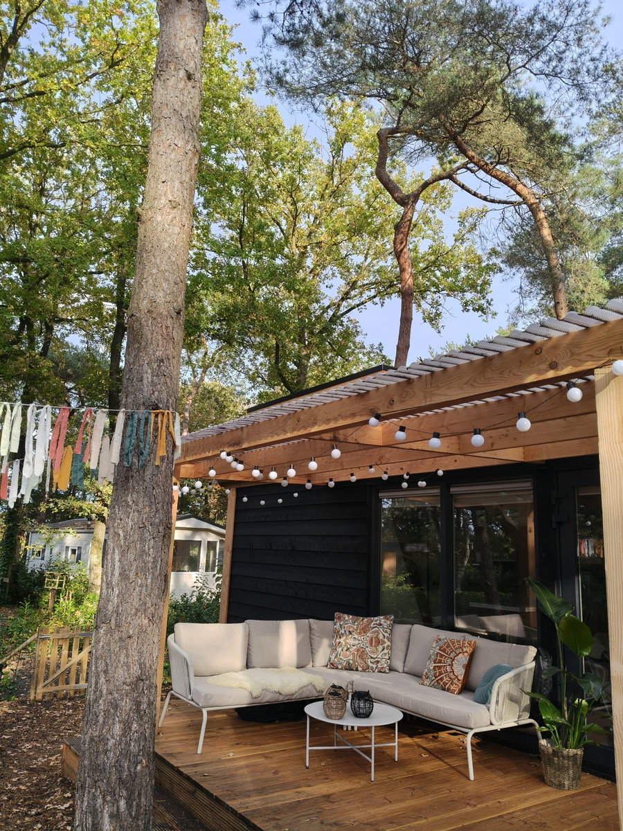 Uitnodigende tuinset op de veranda - Overdekte veranda