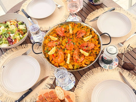 Eettafel tuin