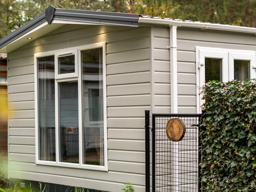 Vakantiehuis met omheinde tuin, ideaal voor een ontspannen vakantie op de Veluwe. - Tuin