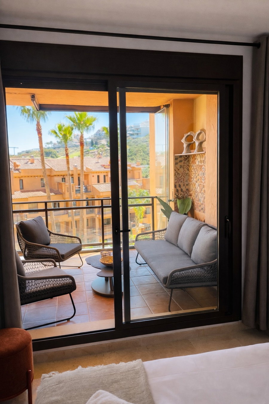 uitzicht vanuit slaapkamer - Slaapkamer 1