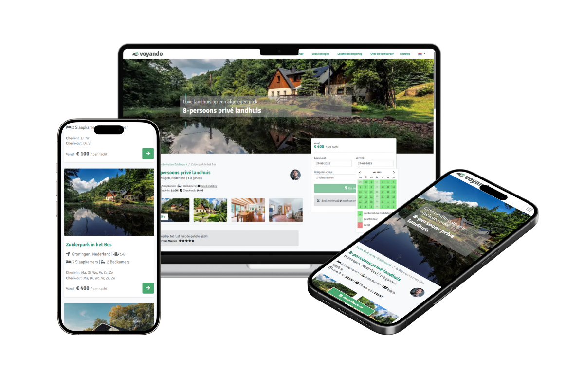 Website voor je vakantiehuis maken
