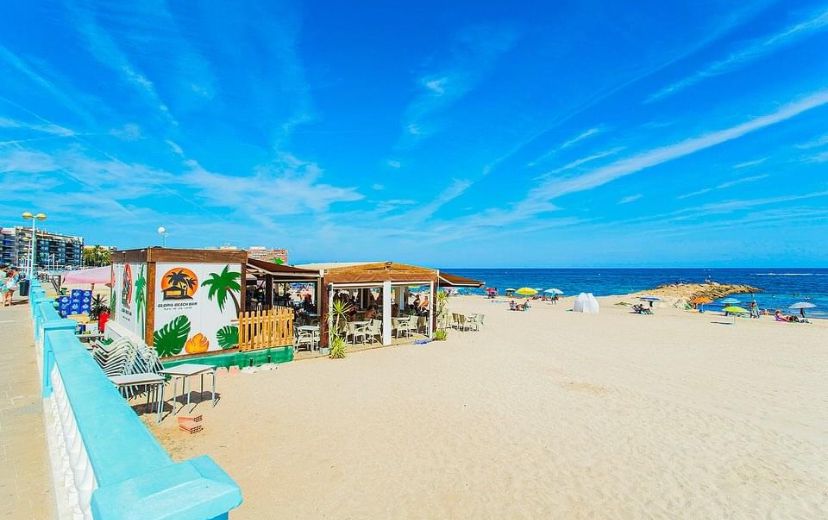 Strand en boulevard op loopafstand