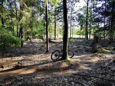 Moutainbiken om de hoek!