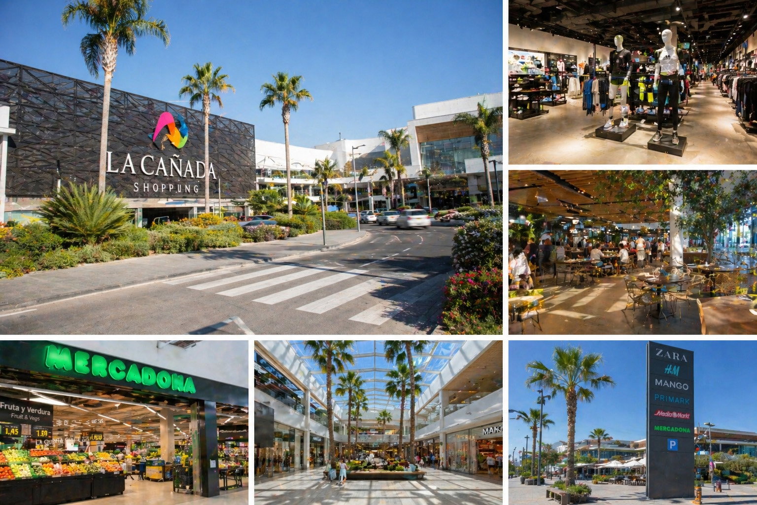 Mall in de omgeving