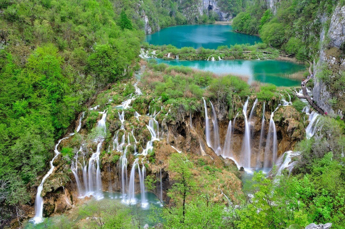 Plitvice meren (ca. 159km)