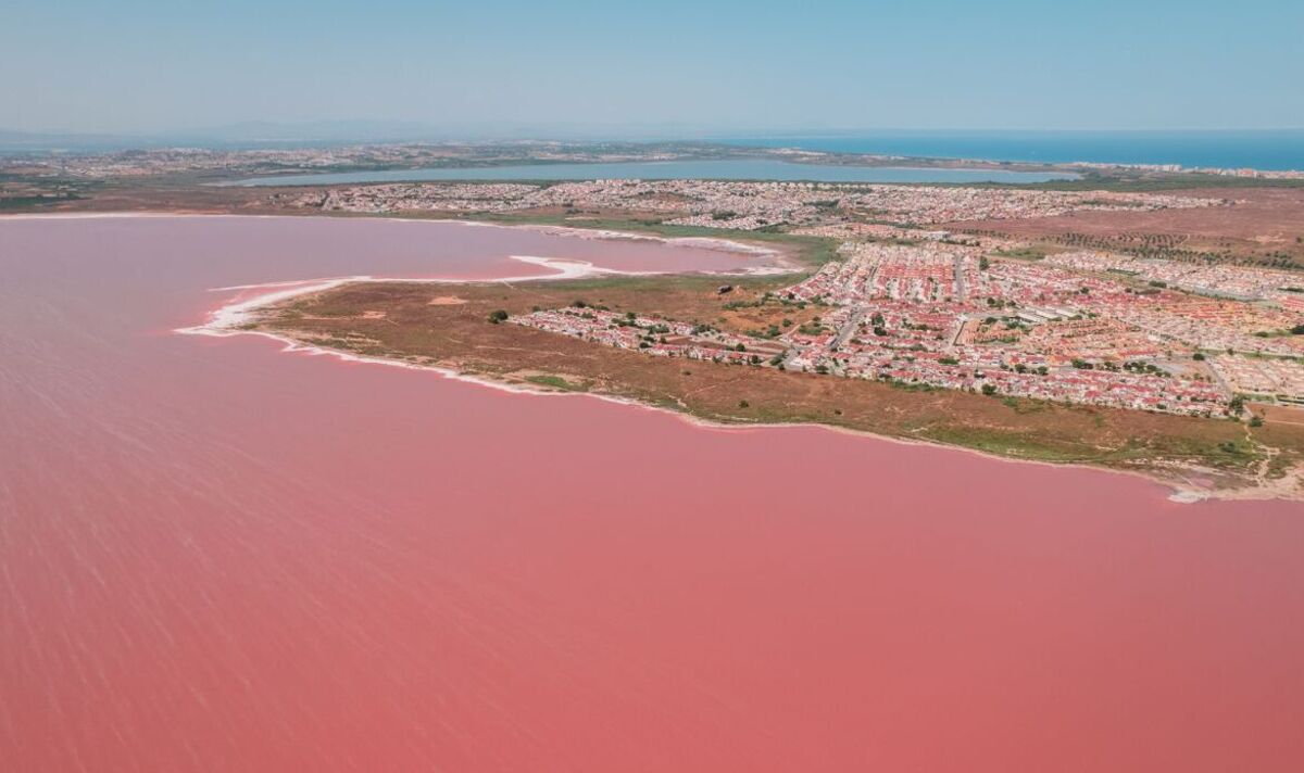 The Pink Lake of Torrevieja