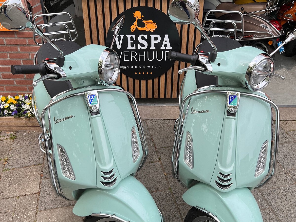 Op pad met de Vespa